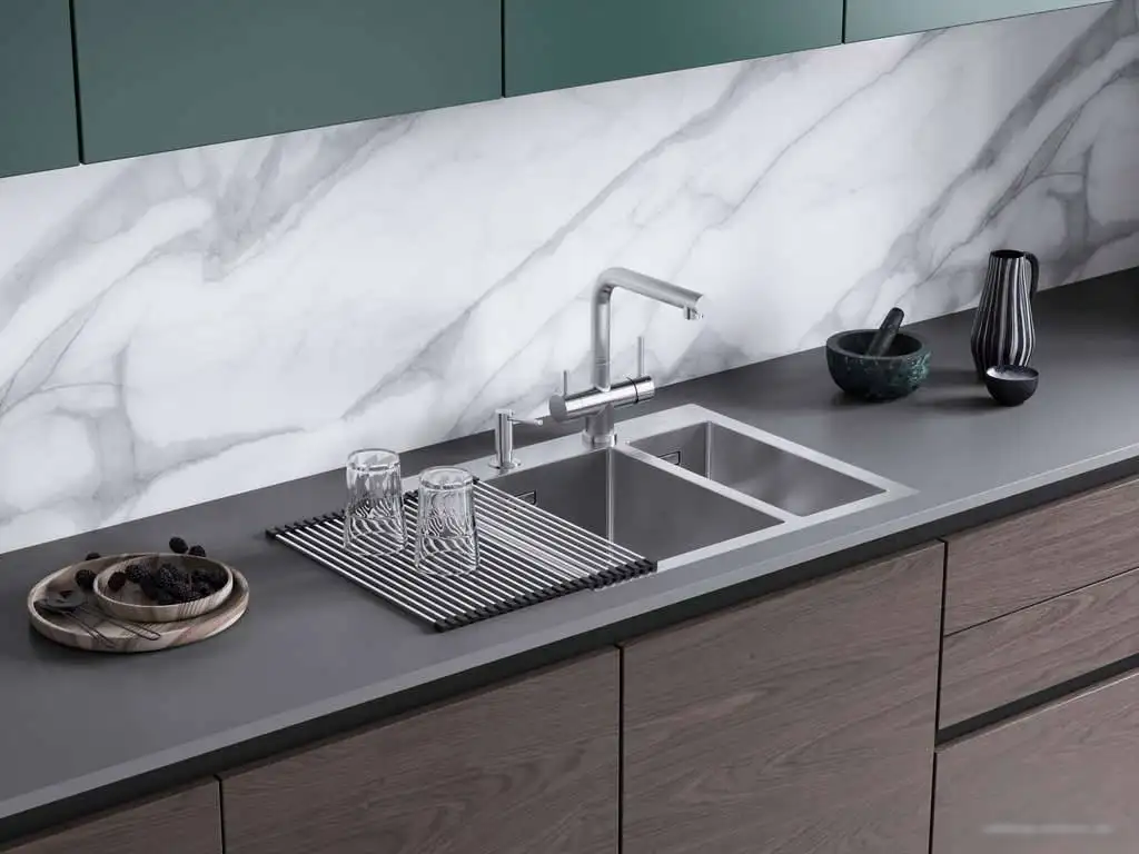 Смеситель Omoikiri Takamatsu-S-AZ (azur blue) - фото товара