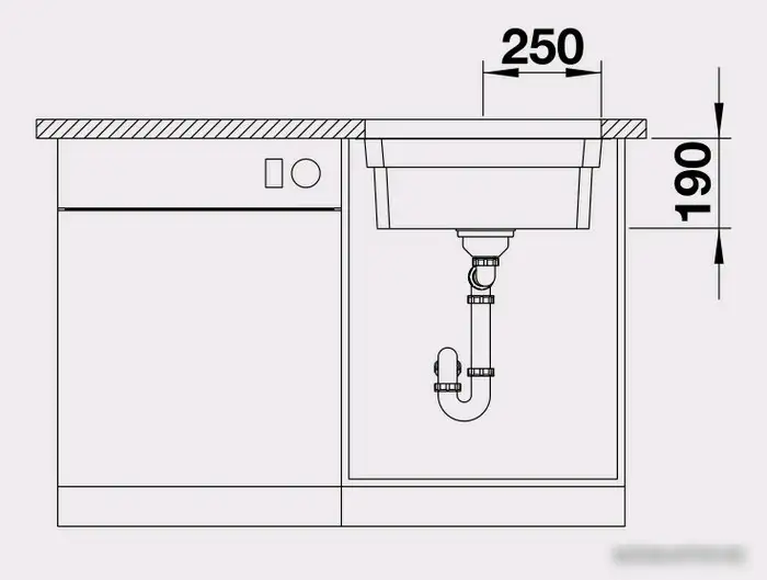 Кухонная мойка Blanco Etagon 500-U [521841] - фото товара
