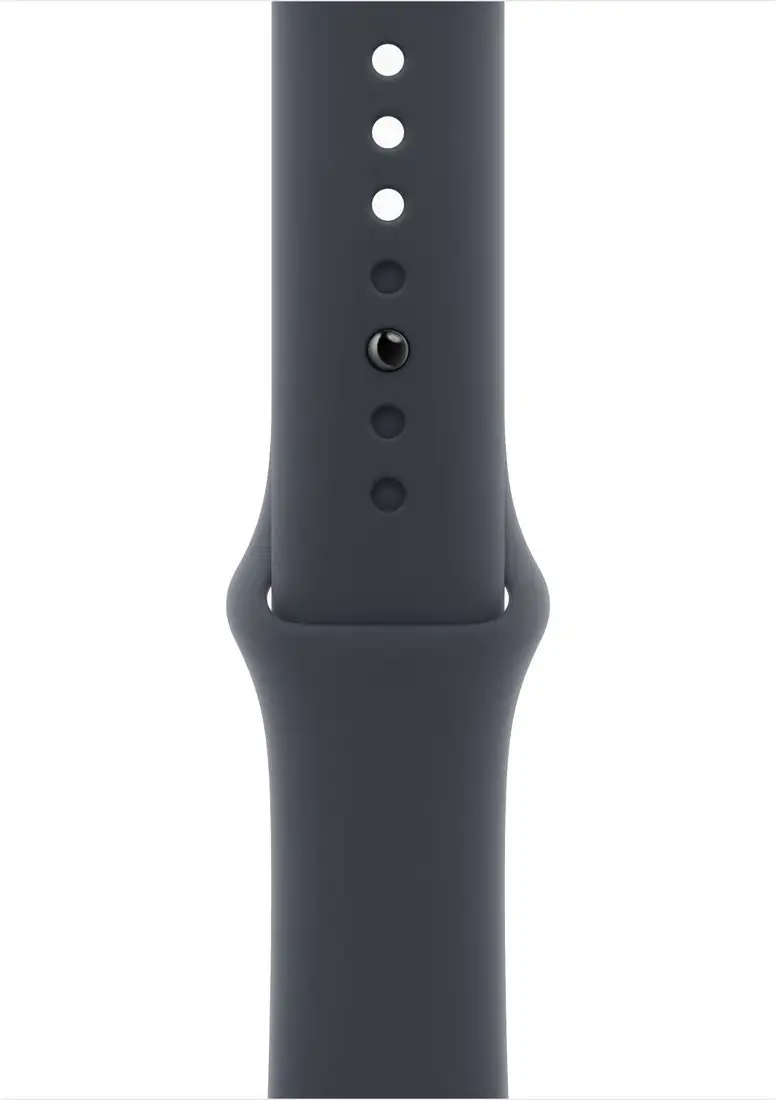 Умные часы Apple Watch SE 3 44 мм (алюминиевый корпус, полуночный/полуночный, спортивный силиконовый ремешок M/L) – фото товара
