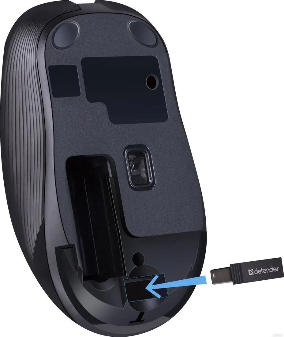 Мышь Defender Gassa MM-105 (черный) – фото товара