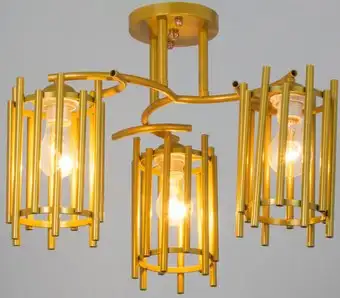 Люстра средней высоты BayerLux Элизабет 10666509 (золото) – изображение в каталоге