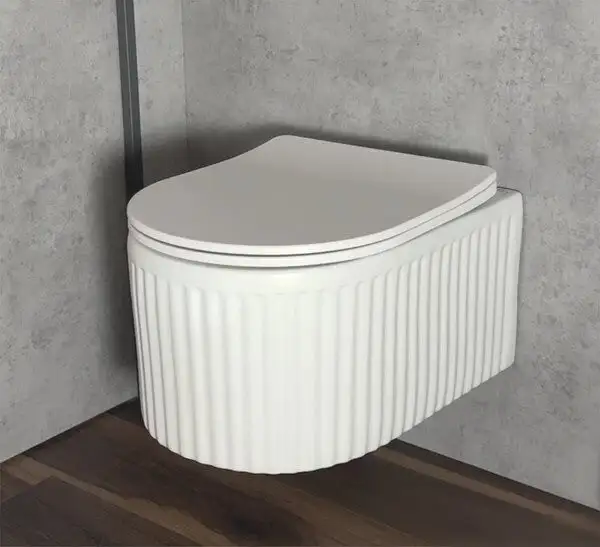 Унитаз подвесной Roxen Royal Matt Rimless Soft Close NC 530200-01 - фото товара