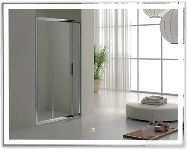 Пекам Зеркало Greta 80x65 greta-80x65B (с подсветкой и сенсором на прикосновение) – фото товара