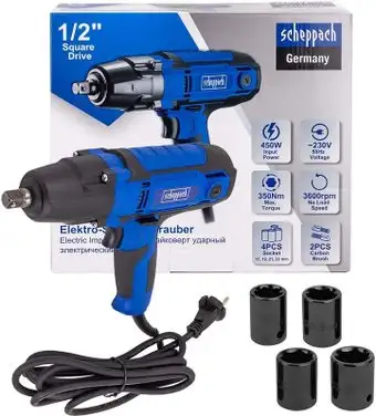 Гайковерт Scheppach Sch-IW550S – изображение в каталоге