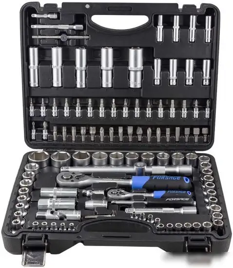 Универсальный набор инструментов FORSAGE F-41082-5 (108 предметов) – фото товара