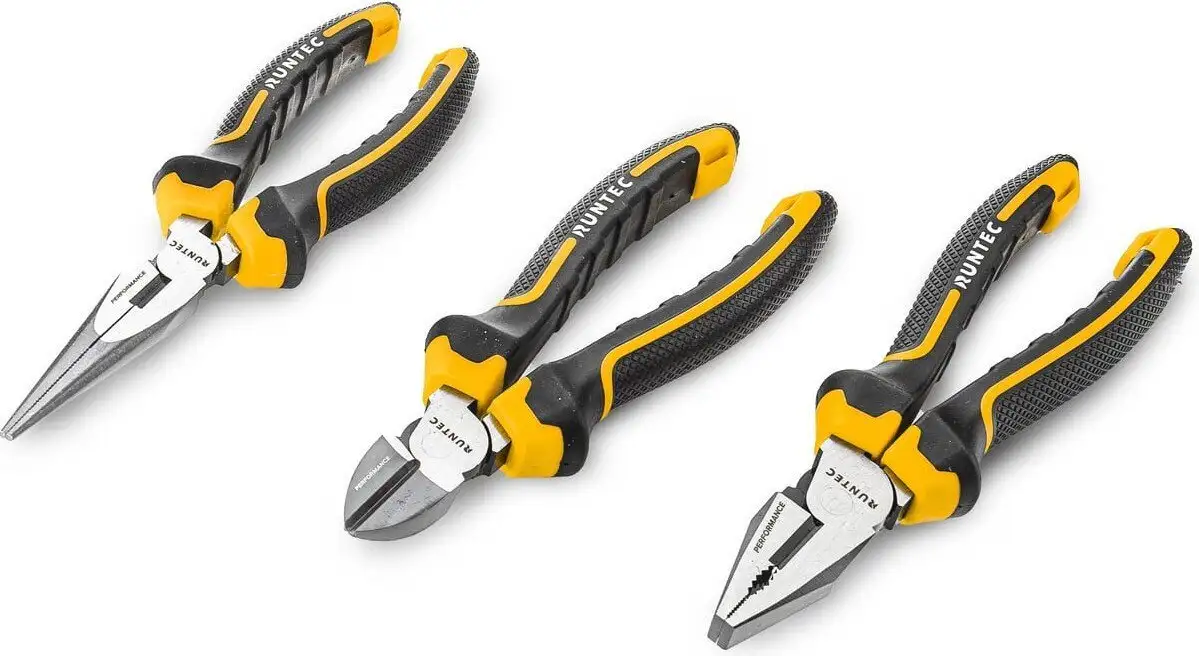 Набор пассатижей Runtec RT-PLR1B3S (3 предмета) – фото товара