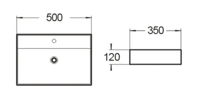 Умывальник SantiLine SL-1001 - фото товара