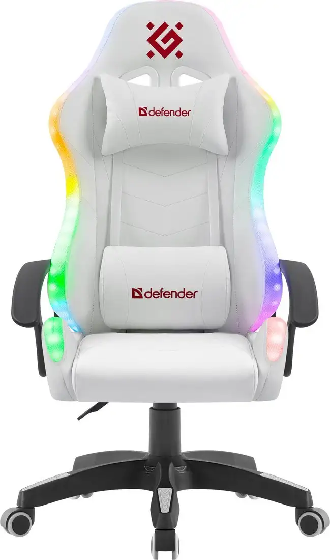 Игровое (геймерское) кресло Defender Factor X (белый) – фото товара