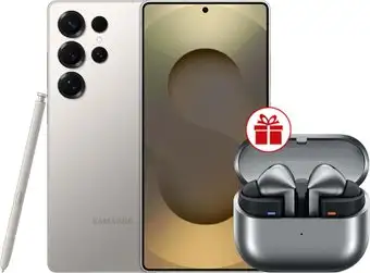Смартфон Samsung Galaxy S25 Ultra SM-S938B 12GB/1TB (серый титан) и наушники Samsung Galaxy Buds 3 Pro по акции