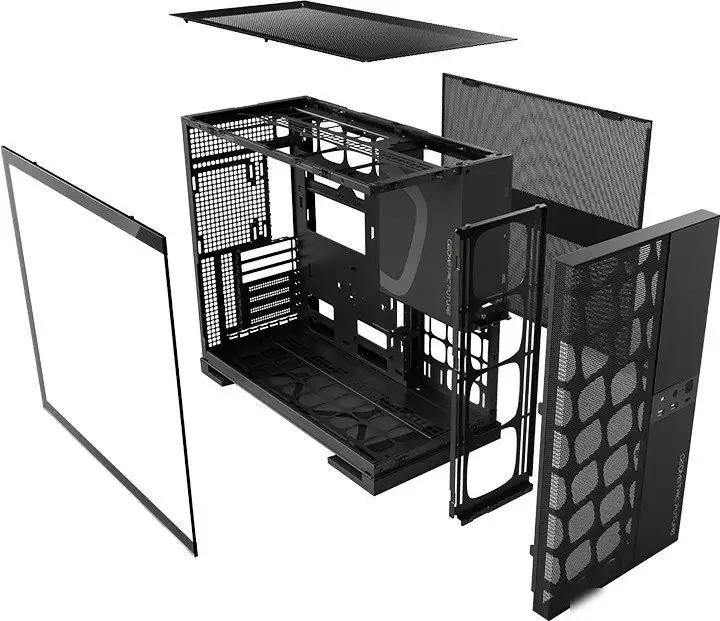 Корпус Geometric Future Model 5 Vent (черный) – фото товара