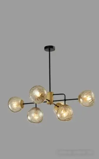 Люстра средней высоты Rivoli Geba 4077-306 – фото товара