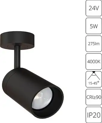 Подсветка для мебели Arte Lamp Presto A6193PL-1BK – изображение в каталоге