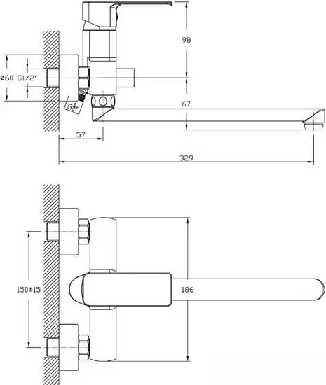 Смеситель Decoroom DR20043 - фото товара