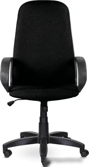 Кресло Brabix Praktik EX-279 (ткань/кожзам, черный) – фото товара