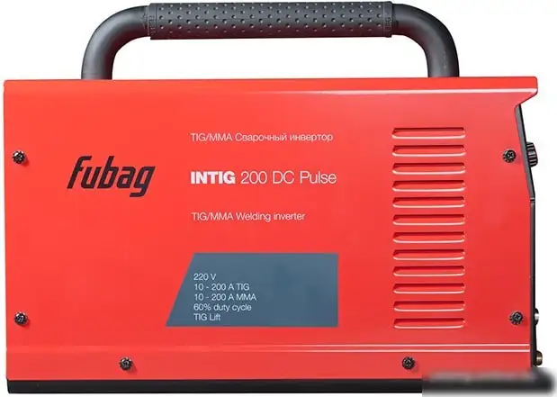 Сварочный инвертор Fubag INTIG 200 DC Pulse 31411.1 (с горелкой) – фото товара