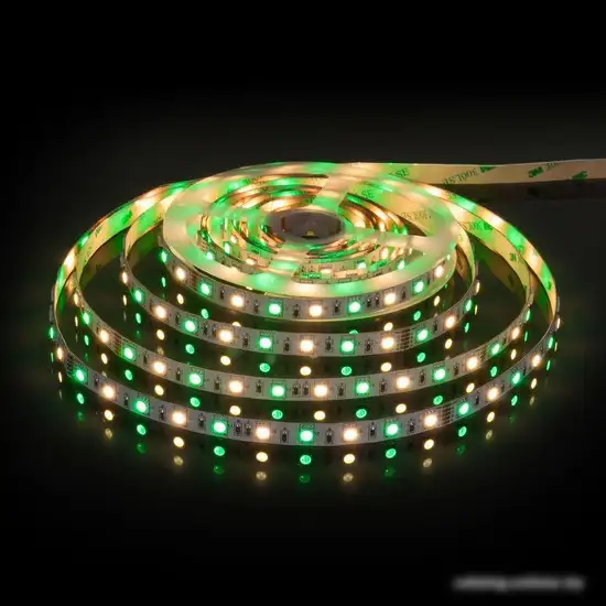 Светодиодная лента Elektrostandard 24V 14.4W 60Led 5050+5050 IP20 MIX RGB/теплый белый a053728 – фото товара