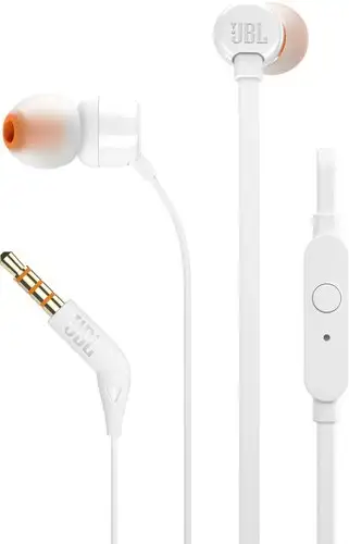 Наушники JBL Tune 110 (белый) – изображение в каталоге