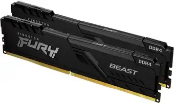 Оперативная память Kingston FURY Beast 2x16ГБ DDR4 3200 МГц KF432C16BB1K2/32WP – изображение в каталоге