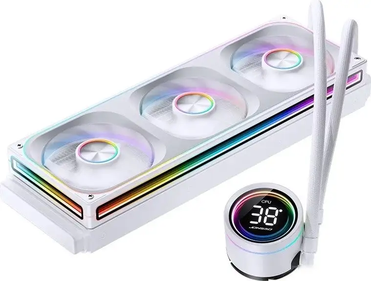 Система жидкостного охлаждения для процессора Jonsbo TH-360 (белый) – фото товара