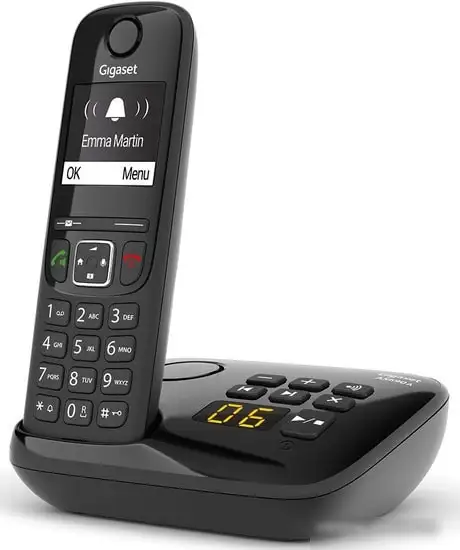 Радиотелефон Gigaset AS690A (черный) – фото товара
