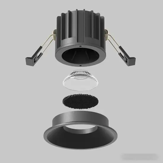 Точечный светильник Maytoni Round DL058-12W-DTW-B – фото товара