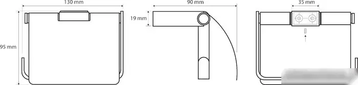Держатель для туалетной бумаги Bemeta Via 135012012 – фото товара