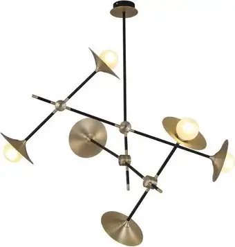 Подвесная люстра DeLight Collection 9256P/6 (gold) – изображение в каталоге