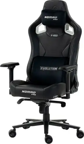 Игровое (геймерское) кресло Evolution Nomad PRO X-Base Black (черный) – изображение в каталоге