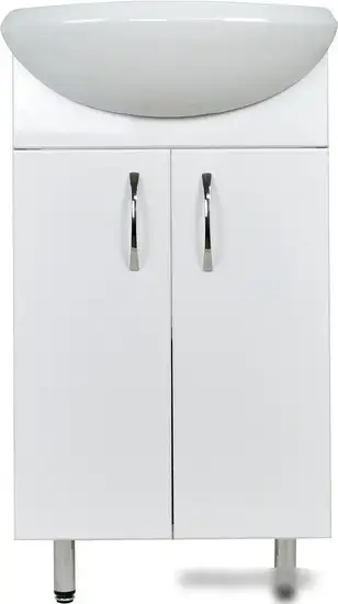 Doratiz Тумба Эко 45 под умывальник Уют 45 (белый) – фото товара