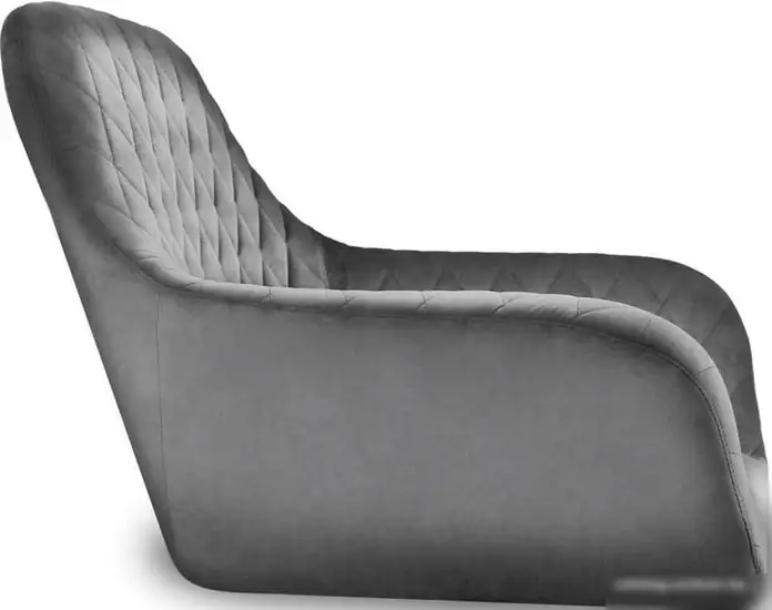 Стул с подлокотниками Sheffilton SHT-ST38/S37 (угольно-серый/хром лак) – фото товара