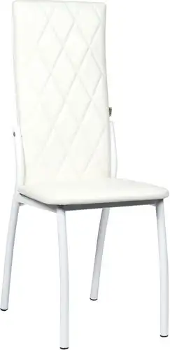 Стул ВВР Румба (белый/белый, экокожа)