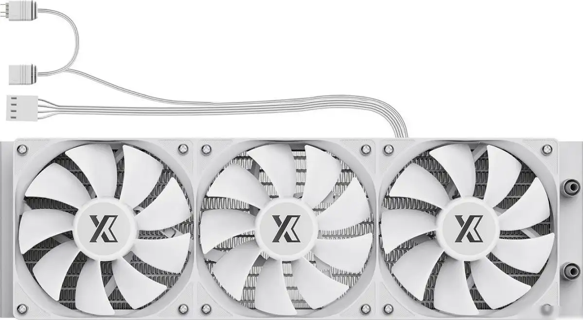 Система жидкостного охлаждения для процессора XASTRA LM360 ARGB WH – фото товара