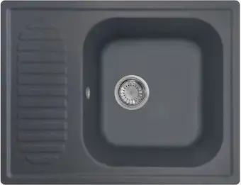 Кухонная мойка Granrus GR-645 (антрацит) - изображение в каталоге