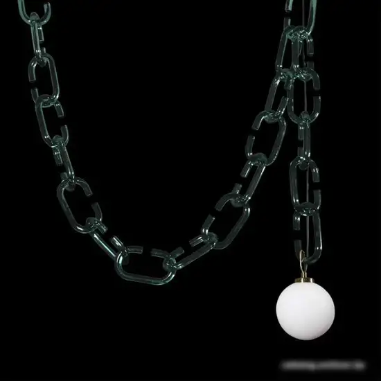Подвесная люстра LOFT IT Chain 10128C Green – фото товара
