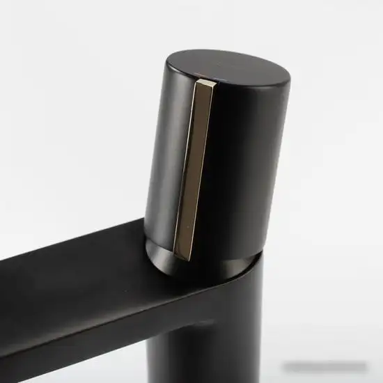 Смеситель Rea Icon REA-B5680 (черный/золотой) - фото товара