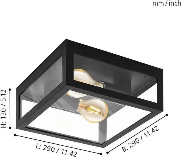 Припотолочная люстра Eglo Alamonte 1 94832 – фото товара