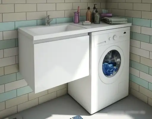 Эстет Тумба под умывальник Dallas Luxe ФР-00002304 (левый, белый) – фото товара