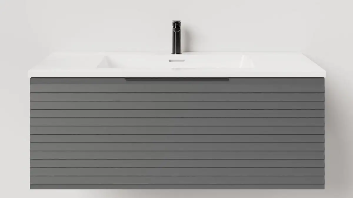 Salini Тумба под умывальник Touch Н 80 T800H1A (антрацит) – фото товара