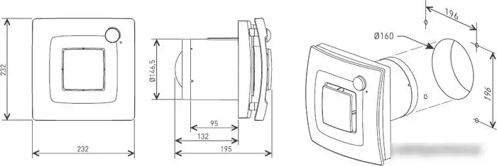 Осевой вентилятор Soler&Palau Silent Dual 300 5210641100 – фото товара