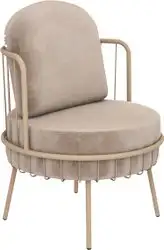 Интерьерное кресло Sheffilton SHT-AMS123 (латте/кофейный) – изображение в каталоге