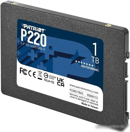 SSD Patriot P220 1TB P220S1TB25 – фото товара