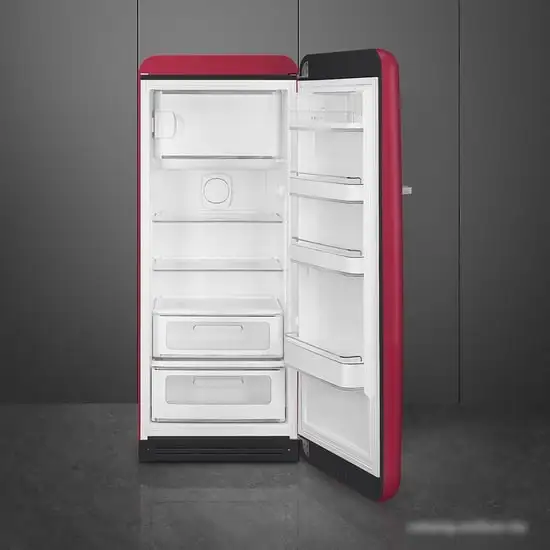 Однокамерный холодильник Smeg FAB28RDRB5 - фото товара