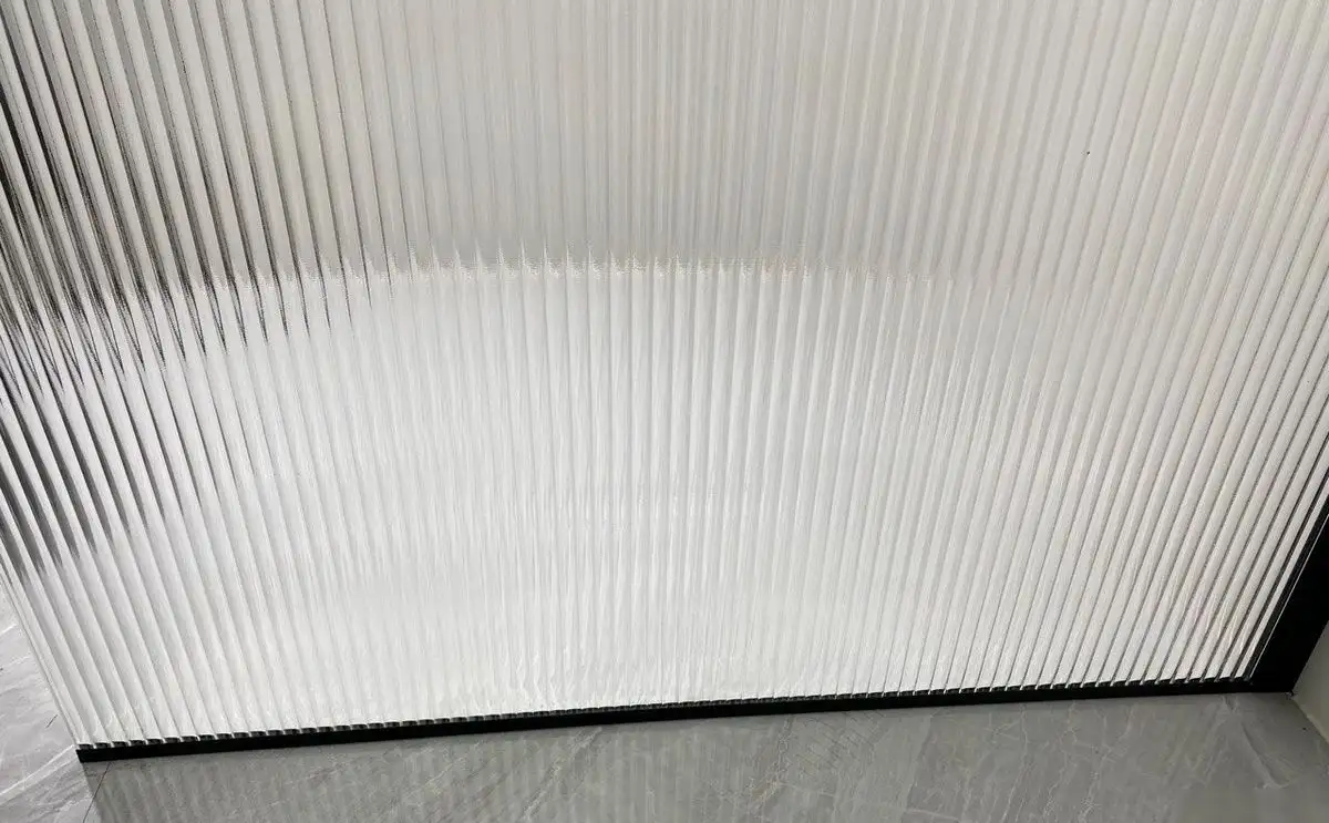 Душевая стенка Adema Риббер 120 Walk-In (черный) - фото товара