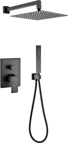 Душевая система Grocenberg GB5089BL-3 (черный матовый) - изображение в каталоге