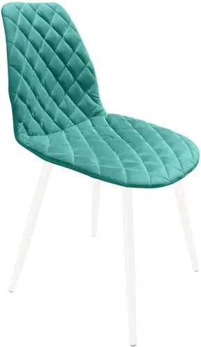 Стул Sheffilton SHT-ST29-С12/S95-1 (голубая лагуна/белый муар) – изображение в каталоге