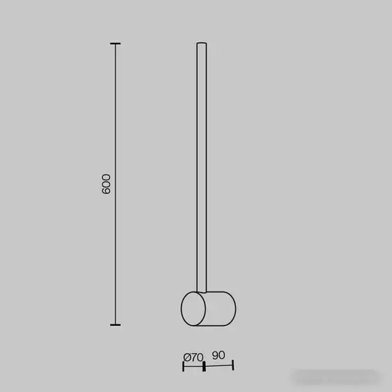 Бра Maytoni Light stick MOD237WL-L6BS3K – фото товара