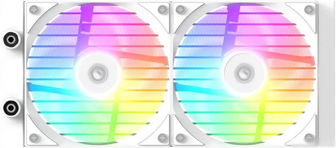 Система жидкостного охлаждения для процессора ID-Cooling FX240 LCD White – фото товара