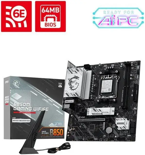 Материнская плата MSI B850M Gaming WiFi6E – фото товара