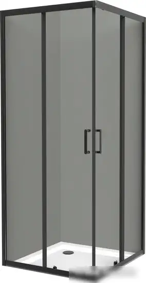 Душевой уголок BelBagno UNO-195-A-2-100-C-NERO