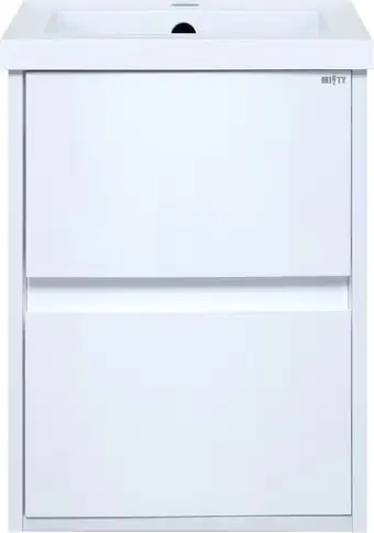 Мебель для ванных комнат Misty тумба под умывальник Алиса-40 подвесная – изображение в каталоге